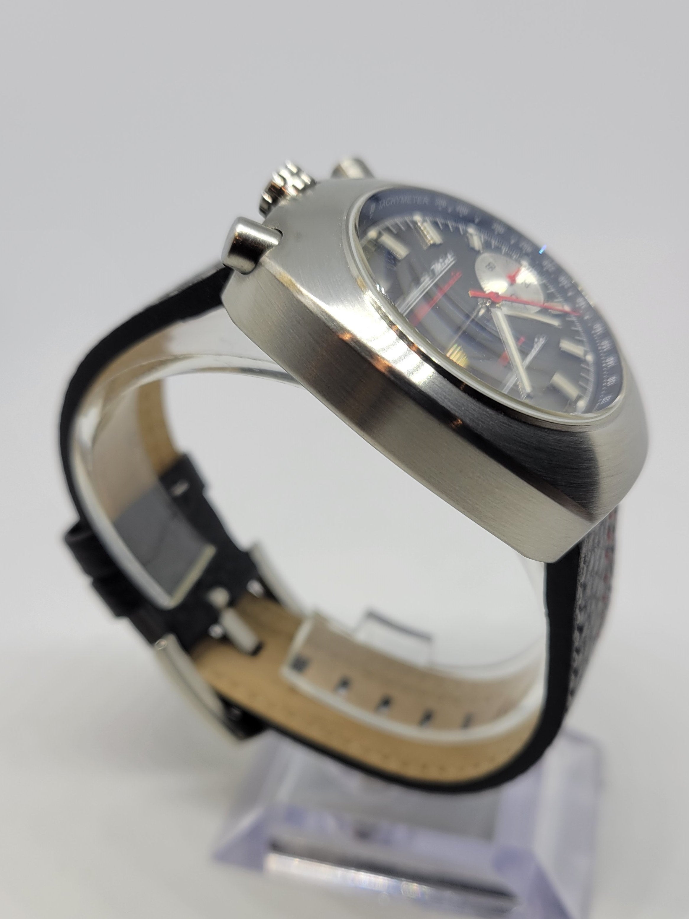 Detroit Mint Mechanic Automatic Bullhead Chronograph in Brushed